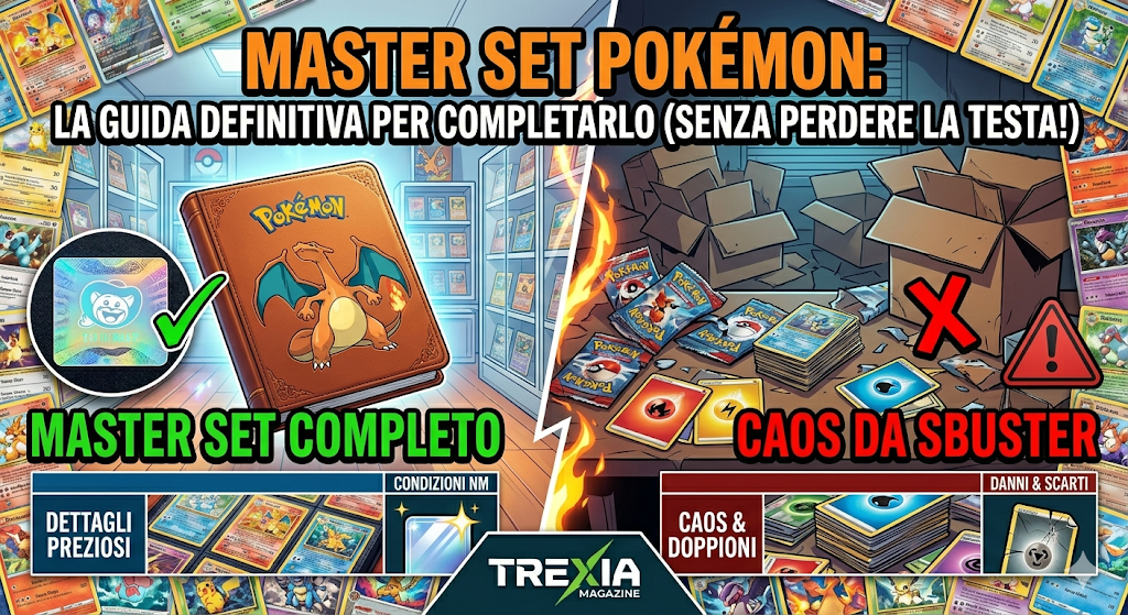 Master Set Pokémon: la Guida Definitiva per completarlo (senza perdere la testa)